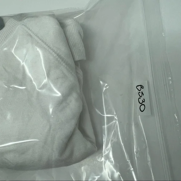 Athleta Modal White Long Sleeve Small - Picture 9 of 9